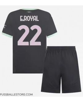 Günstige AC Milan Emerson Royal #22 3rd trikot Kinder 2024-25 Kurzarm (+ Kurze Hosen)